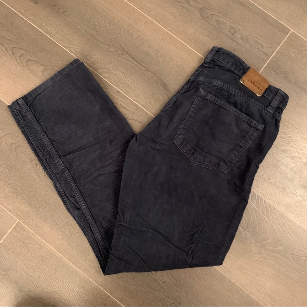 J Brand Kane blue corduroy pants (Sz 33)